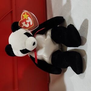 VINTAGE TY 'FORTUNE' PANDA BEANIE BABY